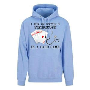 Won My Doctor's Stethoscope Unisex Surf Hoodie