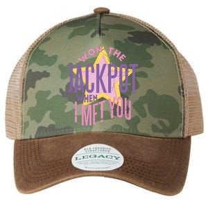 Won The Jackpot When I Met You Legacy Tie Dye Trucker Hat