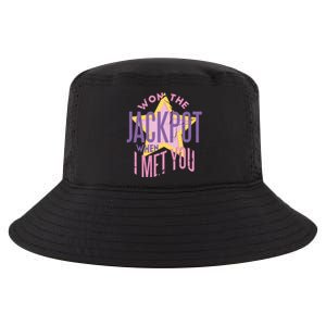 Won The Jackpot When I Met You Cool Comfort Performance Bucket Hat