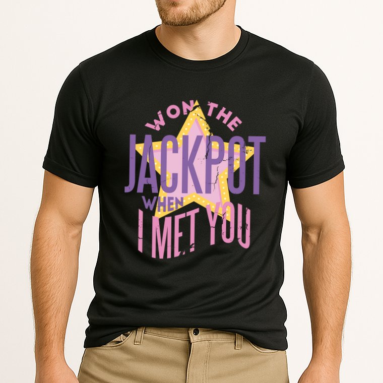 Won The Jackpot When I Met You Performance Shirt