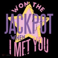 Won The Jackpot When I Met You Backpack