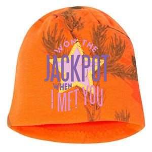 Won The Jackpot When I Met You Kati - Camo Knit Beanie