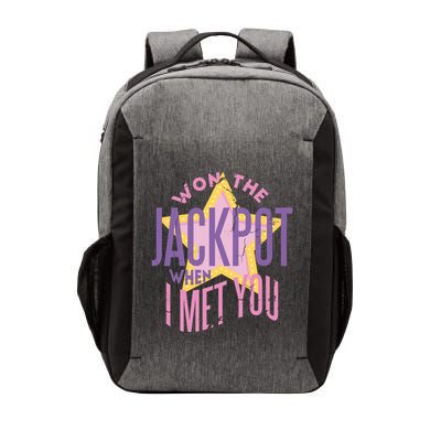 Won The Jackpot When I Met You Vector Backpack