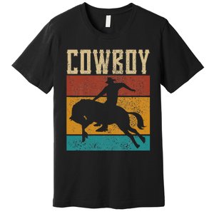 Western Outfits Nashville Country Rodeo Cowboy Premium T-Shirt