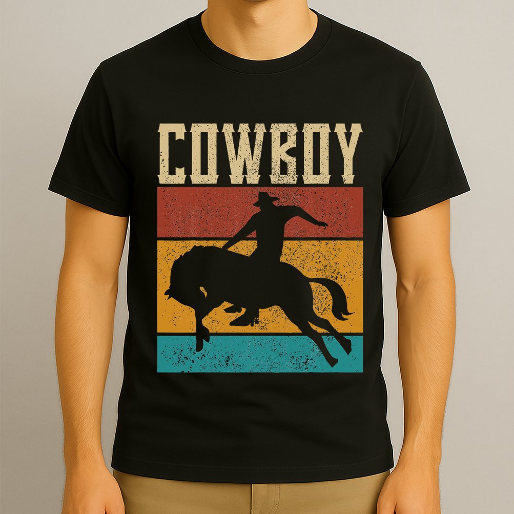 Western Outfits Nashville Country Rodeo Cowboy T-Shirt