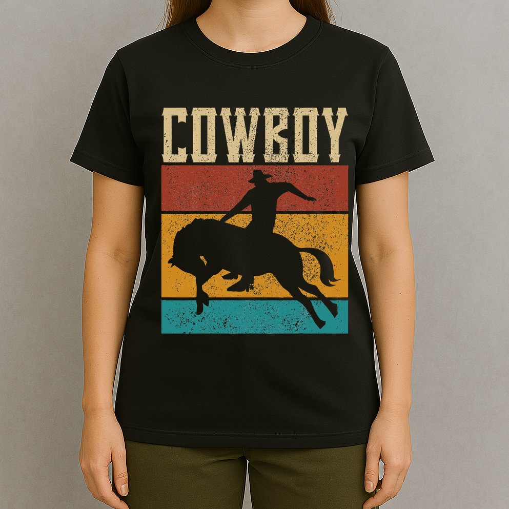 Western Outfits Nashville Country Rodeo Cowboy T-Shirt