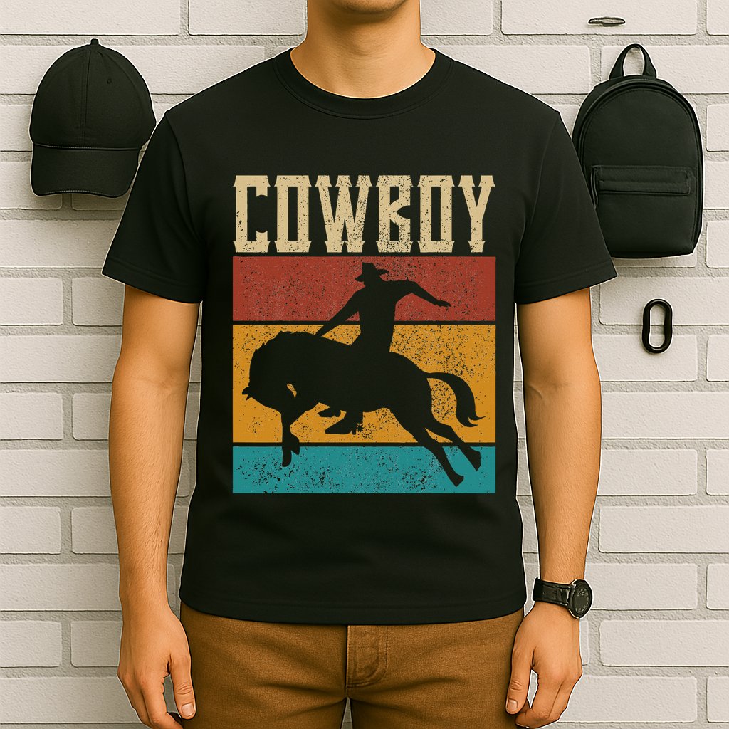 Western Outfits Nashville Country Rodeo Cowboy T-Shirt