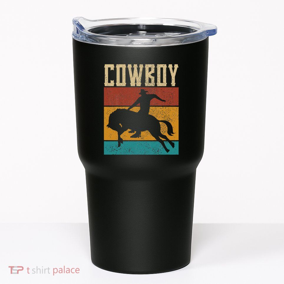 Western Outfits Nashville Country Rodeo Cowboy Tumbler