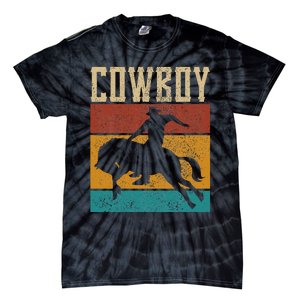 Western Outfits Nashville Country Rodeo Cowboy Tie-Dye T-Shirt