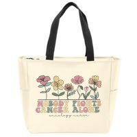Wildflower Oncology Nurse Hem Onc Nurse Hematology Oncology Zip Tote Bag
