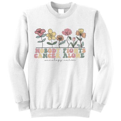 Wildflower Oncology Nurse Hem Onc Nurse Hematology Oncology Sweatshirt