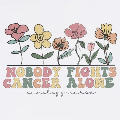 Wildflower Oncology Nurse Hem Onc Nurse Hematology Oncology T-Shirt