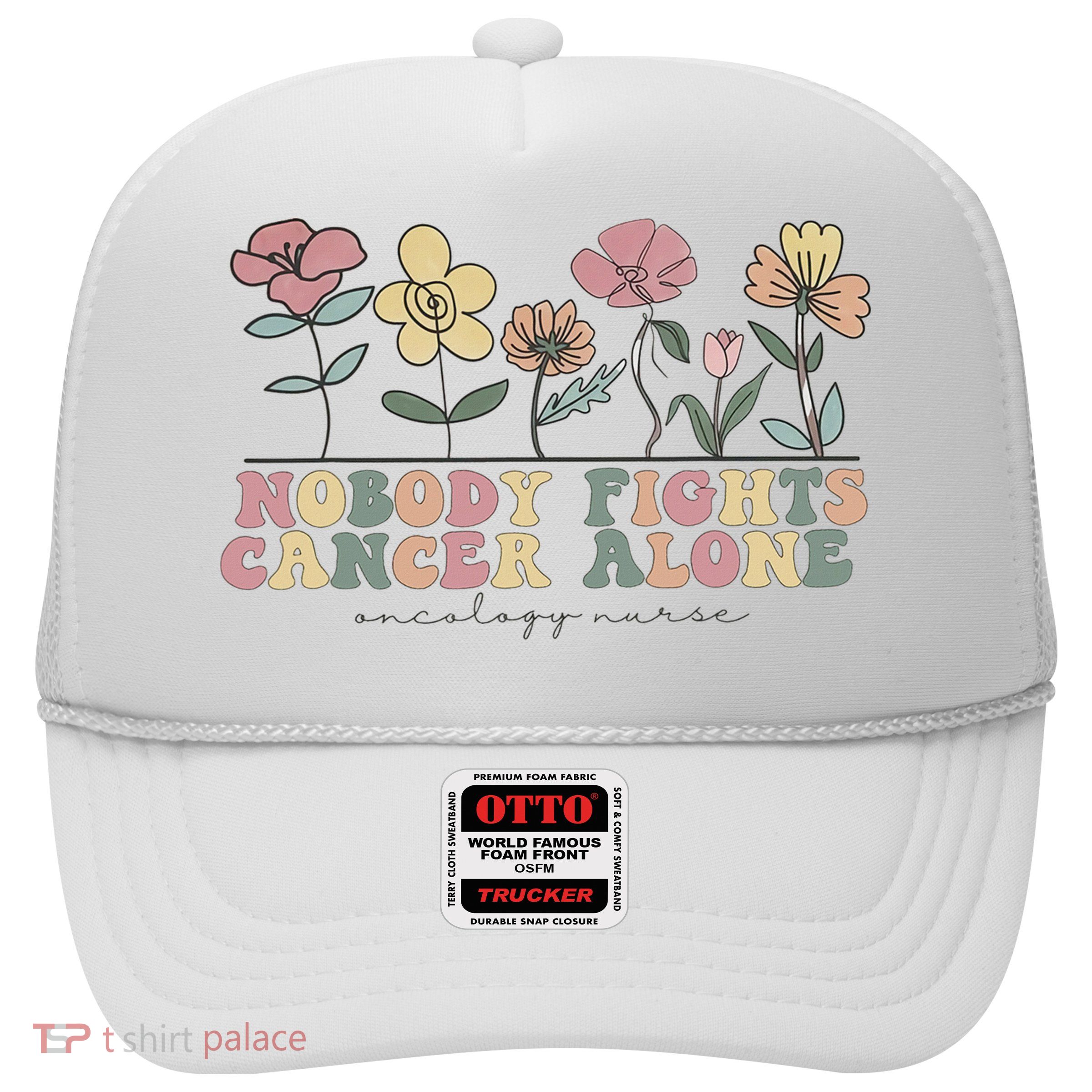 Wildflower Oncology Nurse Hem Onc Nurse Hematology Oncology Trucker Hat