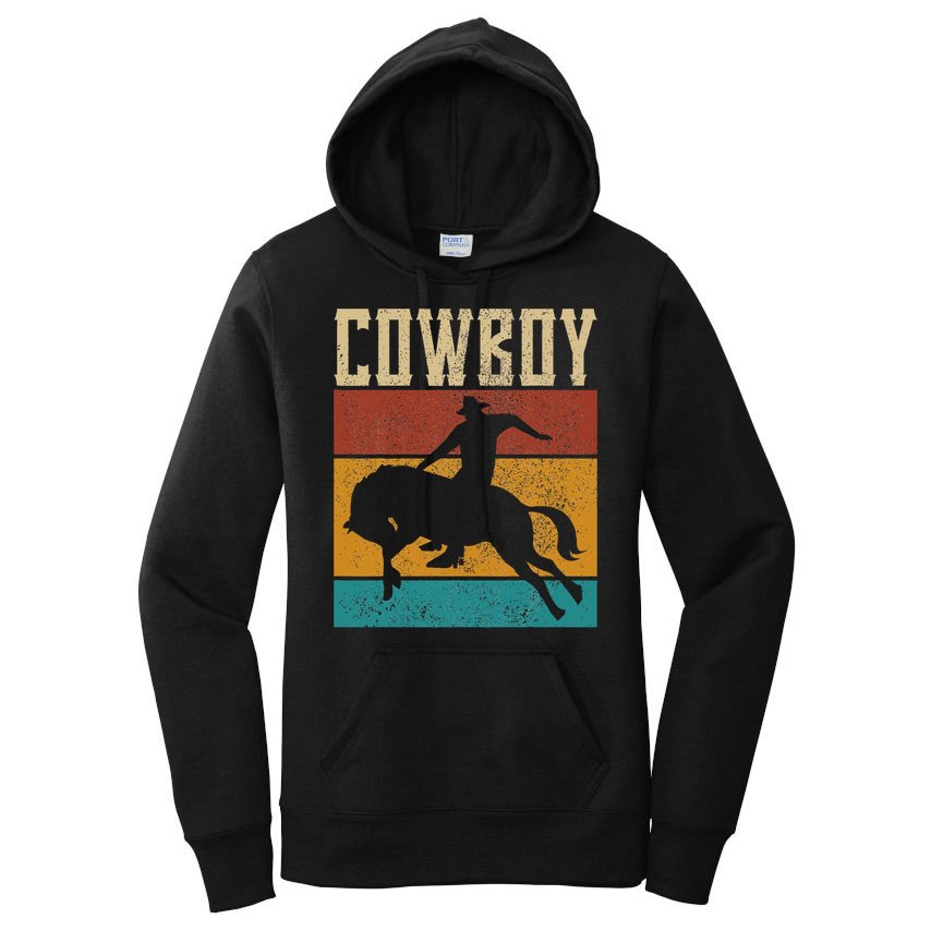 Western Outfits Nashville    Country Rodeo Cowboy Women's Pullover Hoodie