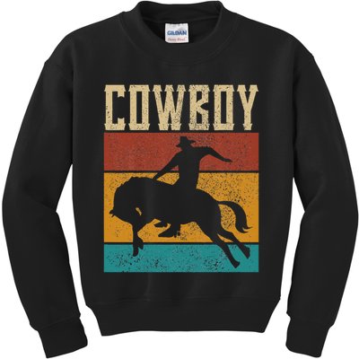 Western Outfits Nashville    Country Rodeo Cowboy Kids Sweatshirt