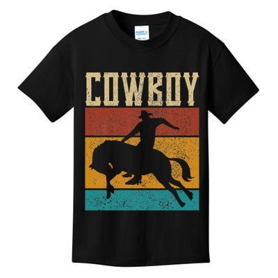 Western Outfits Nashville    Country Rodeo Cowboy Kids T-Shirt