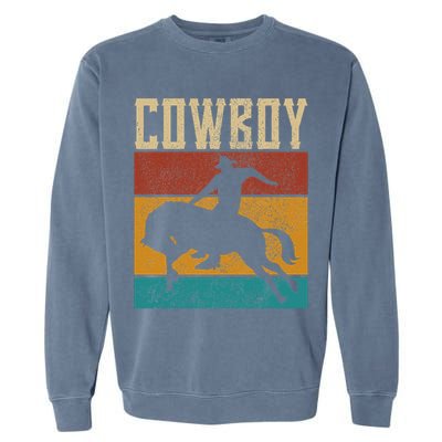 Western Outfits Nashville    Country Rodeo Cowboy Garment-Dyed Sweatshirt