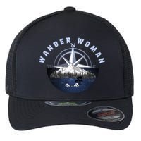 Wondar Woman Outdoors Camping Wonderer Flexfit Unipanel Trucker Cap