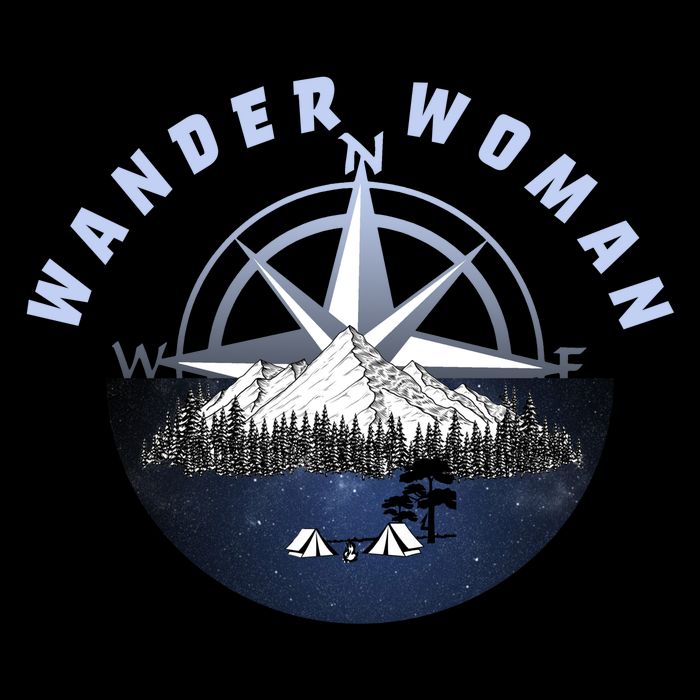 Wondar Woman Outdoors Camping Wonderer Drawstring Bag