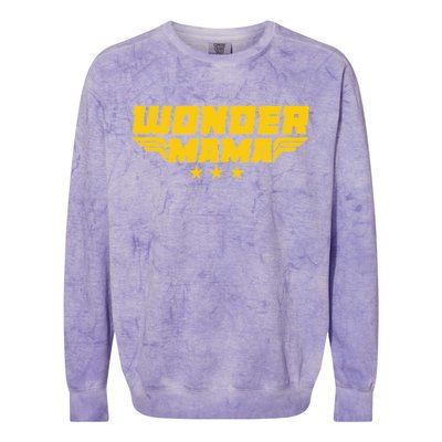 Wonder Mama Colorblast Crewneck Sweatshirt