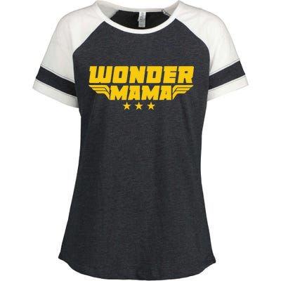 Wonder Mama Enza Ladies Jersey Colorblock Tee