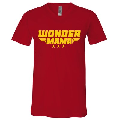 Wonder Mama V-Neck T-Shirt