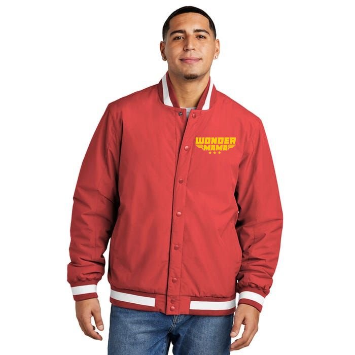 Wonder Mama Insulated Varsity Jacket