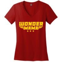 Wonder Mama Women's V-Neck T-Shirt