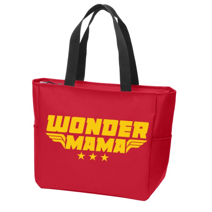 Wonder Mama Zip Tote Bag