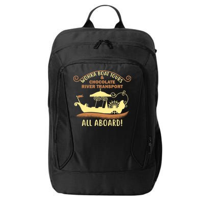 Wonka Boat Chocolate Tours All Aboard City Backpack