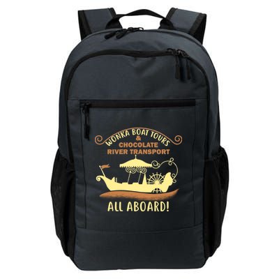 Wonka Boat Chocolate Tours All Aboard Daily Commute Backpack