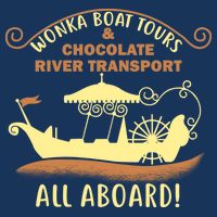 Wonka Boat Chocolate Tours All Aboard Flatbill Hat