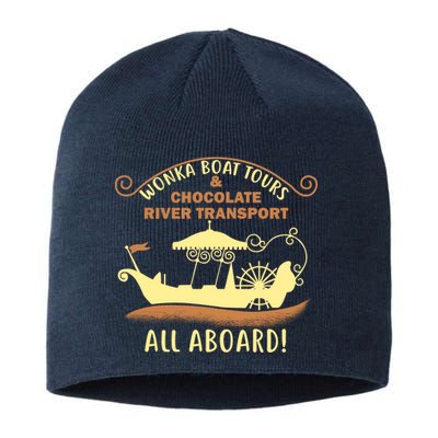 Wonka Boat Chocolate Tours All Aboard Sustainable Beanie