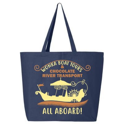 Wonka Boat Chocolate Tours All Aboard 25L Jumbo Tote