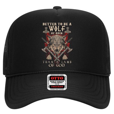 Wolf Of Odin Better To Be A Wolf Of Odin Than Trucker Hat