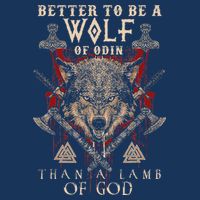 Wolf Of Odin Better To Be A Wolf Of Odin Than Infant Baby Jersey Bodysuit