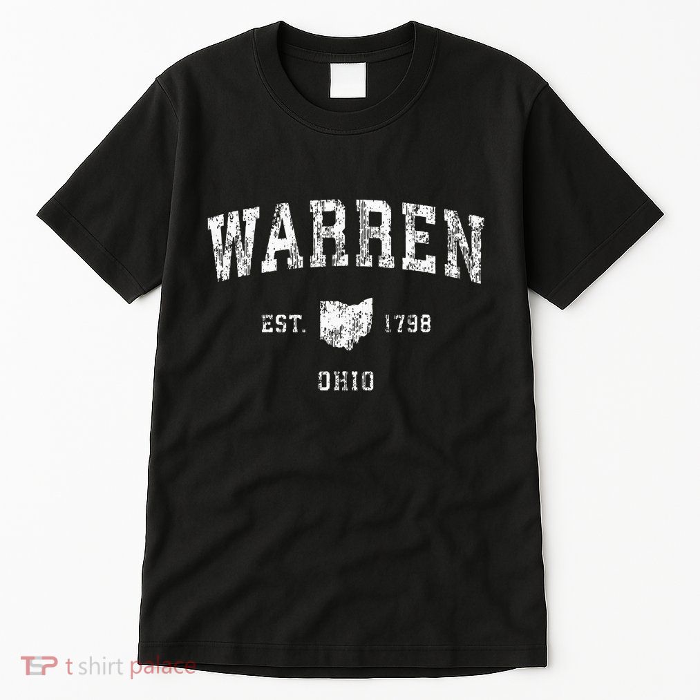Warren Ohio Oh Vintage Athletic Sports Tall T-Shirt