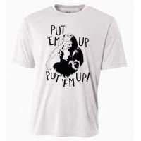 Wizard Of Oz Cowardly Lion Put Em Up Cooling Performance Crew T-Shirt