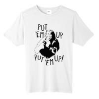 Wizard Of Oz Cowardly Lion Put Em Up Tall Fusion ChromaSoft Performance T-Shirt