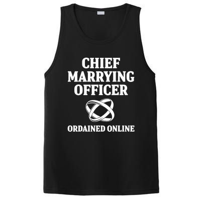 Wedding Officiant Officer Internet Ordained Minister Gift PosiCharge Competitor Tank