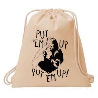 Wizard Of Oz Cowardly Lion Put Em Up Drawstring Bag
