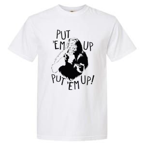 Wizard Of Oz Cowardly Lion Put Em Up Garment-Dyed Heavyweight T-Shirt