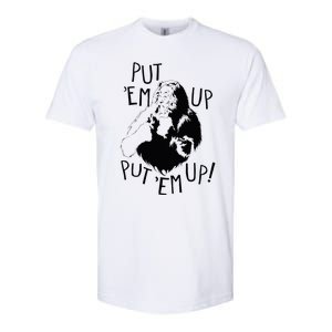 Wizard Of Oz Cowardly Lion Put Em Up Softstyle CVC T-Shirt