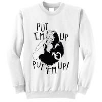 Wizard Of Oz Cowardly Lion Put Em Up Sweatshirt