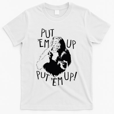 Wizard Of Oz Cowardly Lion Put Em Up T-Shirt
