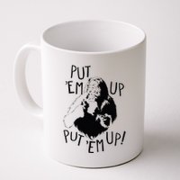 Wizard Of Oz Cowardly Lion Put Em Up Mug