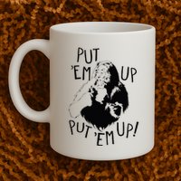 Wizard Of Oz Cowardly Lion Put Em Up Mug