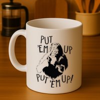 Wizard Of Oz Cowardly Lion Put Em Up Mug