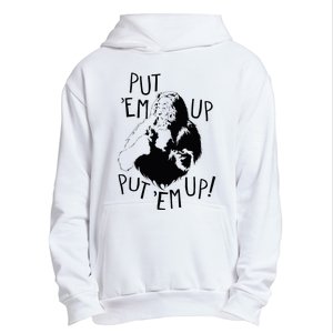 Wizard Of Oz Cowardly Lion Put Em Up Urban Pullover Hoodie