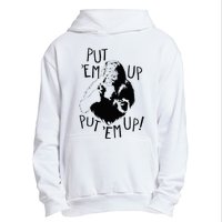 Wizard Of Oz Cowardly Lion Put Em Up Urban Pullover Hoodie